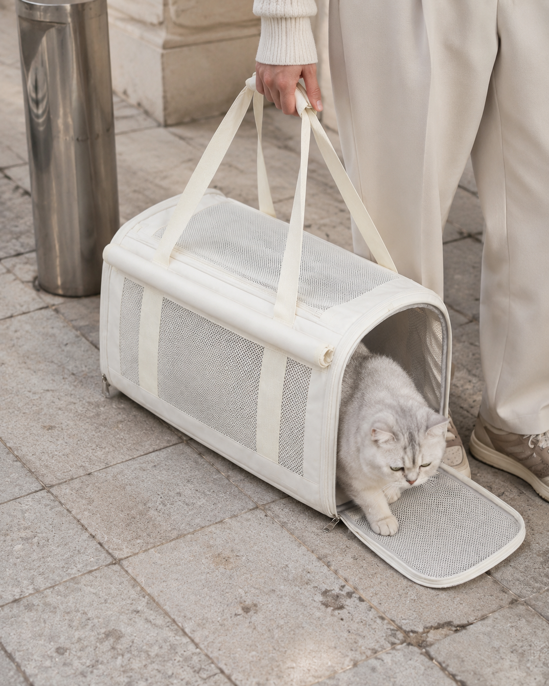 Borsa da Trasporto Ventilata NOQIVA per Gatti