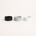 Load image into Gallery viewer, NOQIVA Low-Profile Ceramic Cat Bowl with Bamboo Stand
